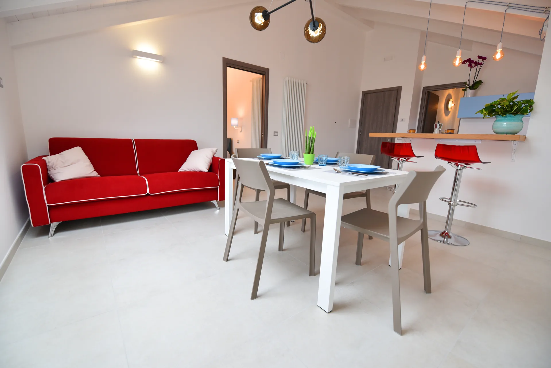 Dettaglio sala open space
